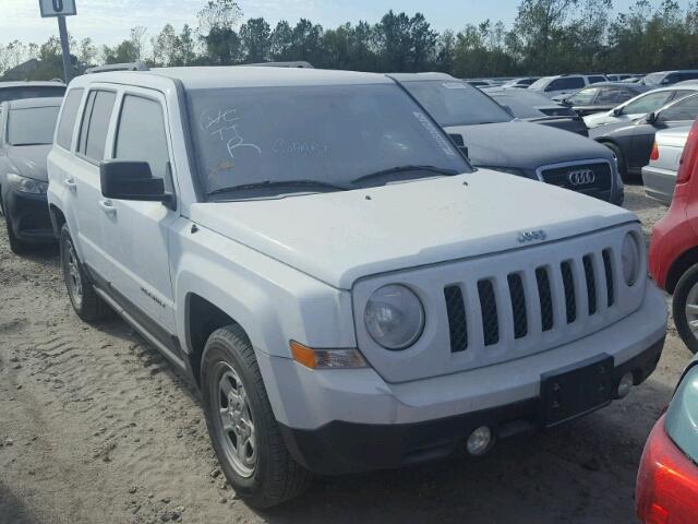 1C4NJPBA2GD740556 - 2016 JEEP PATRIOT SP WHITE photo 1