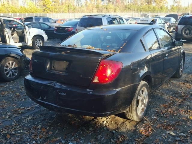 1G8AV14FX4Z115498 - 2004 SATURN ION LEVEL BLACK photo 4