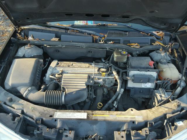 1G8AV14FX4Z115498 - 2004 SATURN ION LEVEL BLACK photo 7
