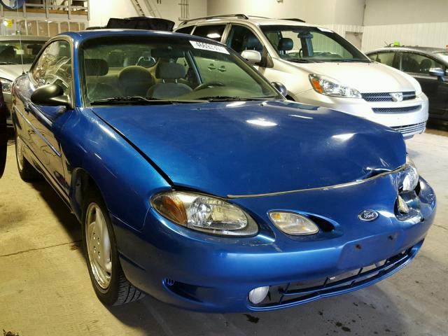 3FAKP1130XR188246 - 1999 FORD ESCORT ZX2 BLUE photo 1