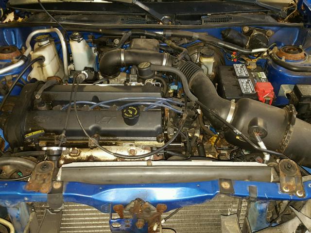 3FAKP1130XR188246 - 1999 FORD ESCORT ZX2 BLUE photo 7