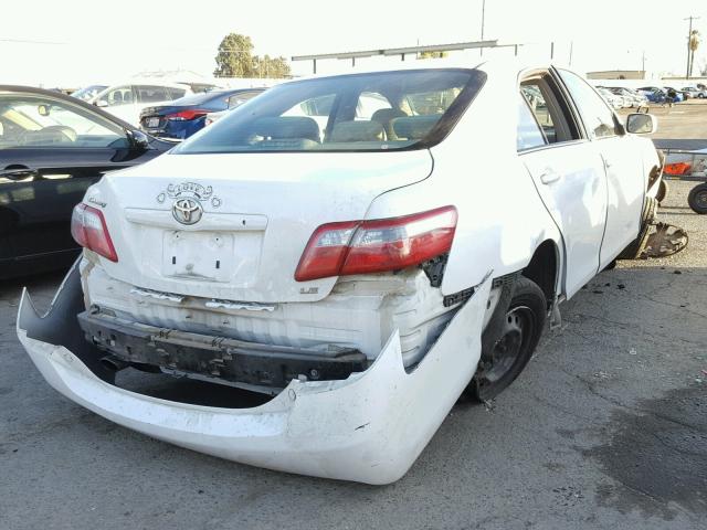 4T1BK46K37U550505 - 2007 TOYOTA CAMRY NEW WHITE photo 4