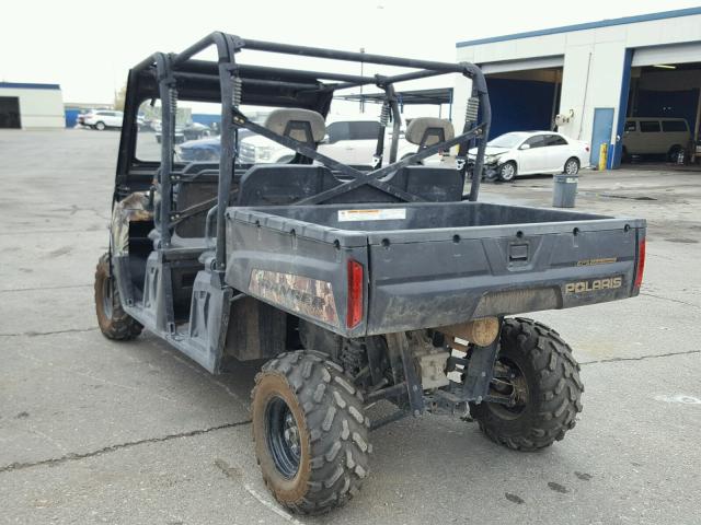 4XAWH7EA9D2293458 - 2013 POLARIS RANGER 800 BLACK photo 3