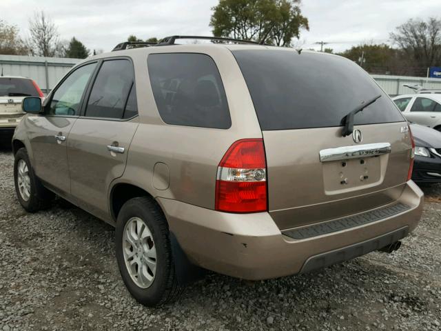 2HNYD18973H514258 - 2003 ACURA MDX TOURIN TAN photo 3