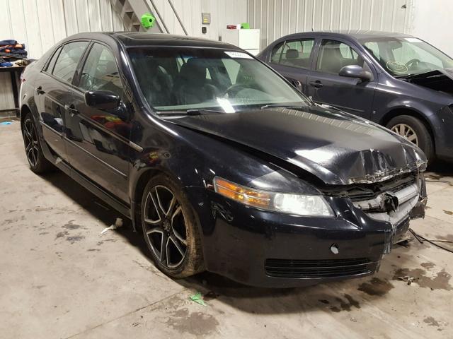 19UUA66215A004233 - 2005 ACURA TL BLACK photo 1