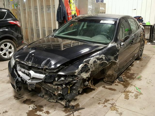 19UUA66215A004233 - 2005 ACURA TL BLACK photo 2