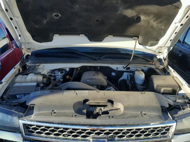 1GCHC29U55E212639 - 2005 CHEVROLET SILVERADO WHITE photo 7