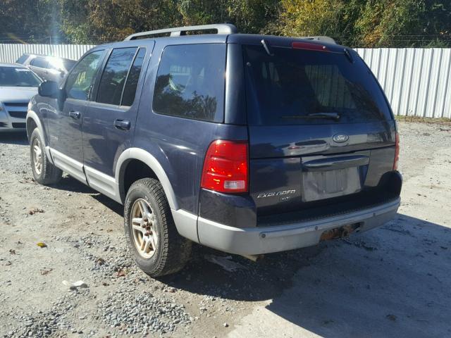 1FMZU73EX2ZB03027 - 2002 FORD EXPLORER X BLUE photo 3