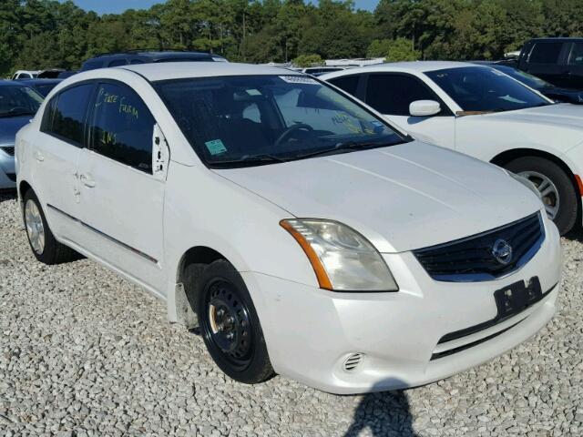 3N1AB6AP5BL618999 - 2011 NISSAN SENTRA 2.0 WHITE photo 1