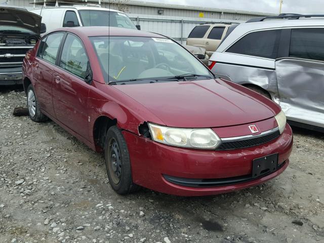 1G8AJ52F24Z162286 - 2004 SATURN ION LEVEL MAROON photo 1