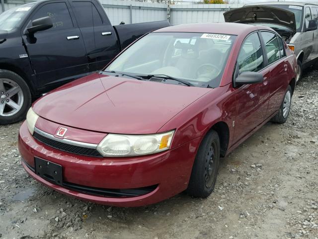 1G8AJ52F24Z162286 - 2004 SATURN ION LEVEL MAROON photo 2