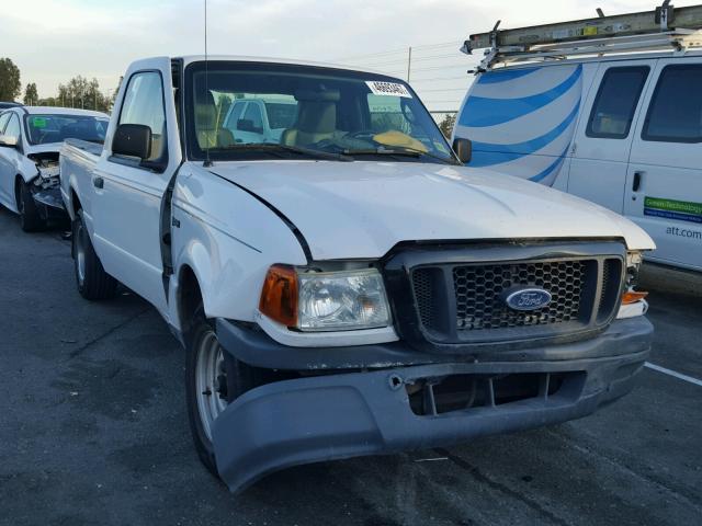 1FTYR10U15PA84278 - 2005 FORD RANGER WHITE photo 1