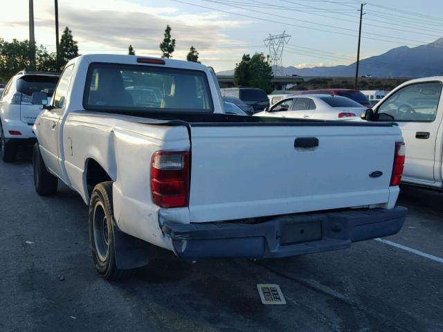 1FTYR10U15PA84278 - 2005 FORD RANGER WHITE photo 3