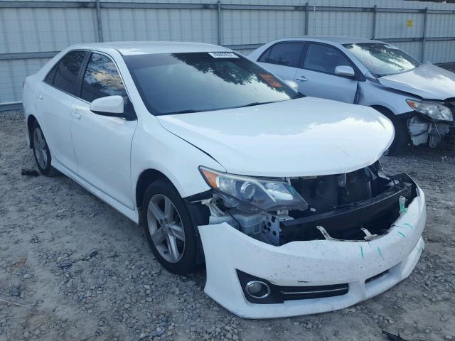 4T1BF1FK9CU118613 - 2012 TOYOTA CAMRY BASE WHITE photo 1