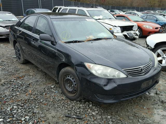 4T1BE32K65U016550 - 2005 TOYOTA CAMRY LE BLACK photo 1