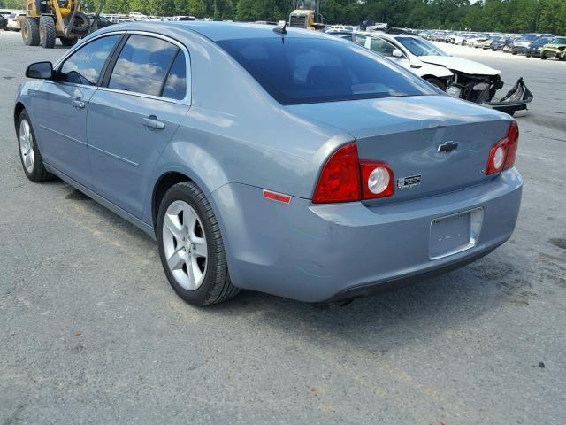 1G1ZG57B99F128134 - 2009 CHEVROLET MALIBU LS ვერცხლისფერი ფოტო 3