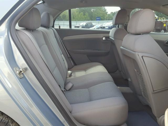 1G1ZG57B99F128134 - 2009 CHEVROLET MALIBU LS ვერცხლისფერი ფოტო 6