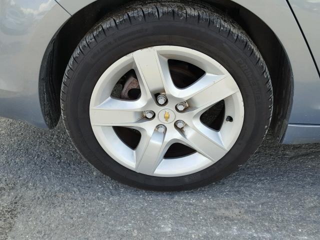 1G1ZG57B99F128134 - 2009 CHEVROLET MALIBU LS ვერცხლისფერი ფოტო 9