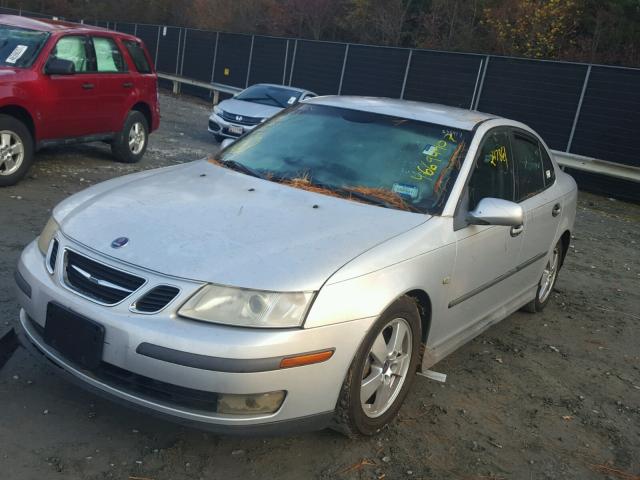 YS3FB49S631028196 - 2003 SAAB 9-3 SILVER photo 2