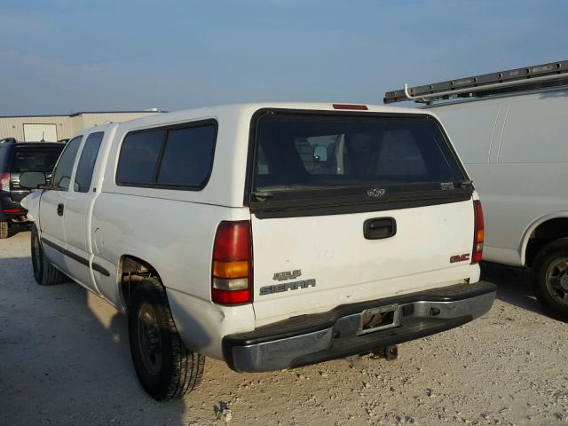 2GTEC19V321209144 - 2002 GMC NEW SIERRA WHITE photo 3