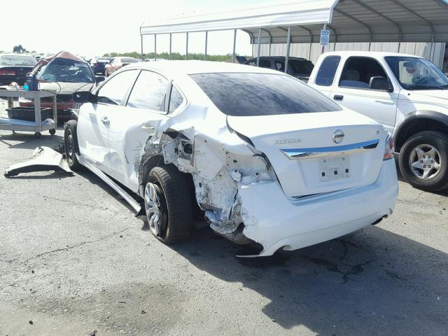 1N4AL3AP8FN369974 - 2015 NISSAN ALTIMA 2.5 WHITE photo 3