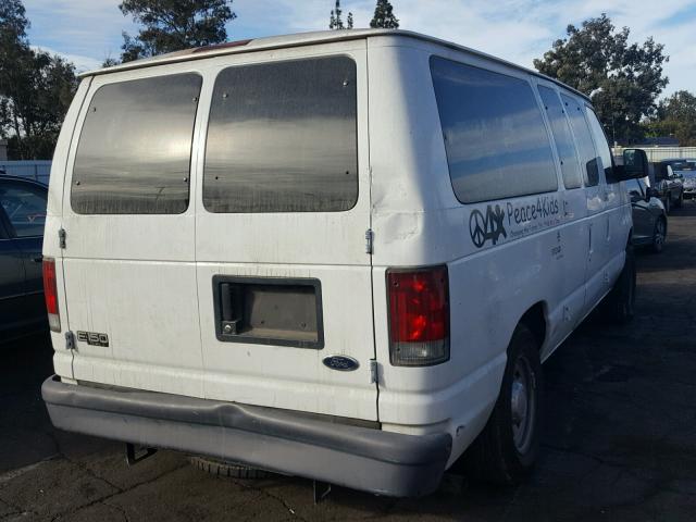 1FMRE11W44HA50162 - 2004 FORD ECONOLINE WHITE photo 4