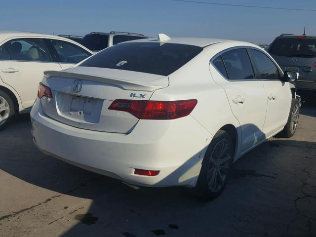 19VDE1F32EE003855 - 2014 ACURA ILX 20 WHITE photo 4