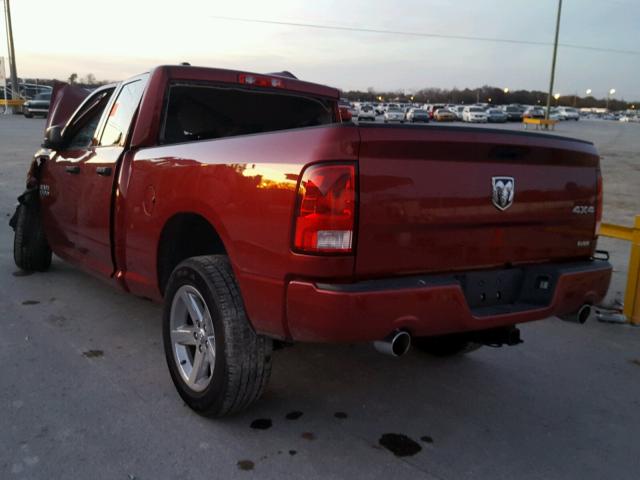 1C6RR7FT6ES226750 - 2014 RAM 1500 ST MAROON photo 3