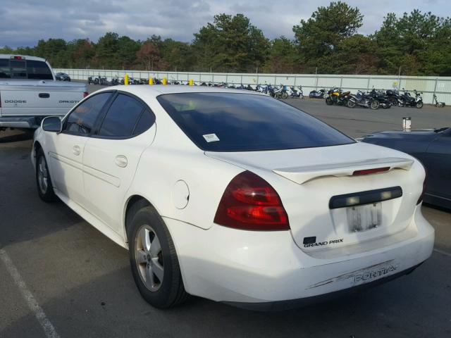 2G2WP552761106895 - 2006 PONTIAC GRAND PRIX WHITE photo 3