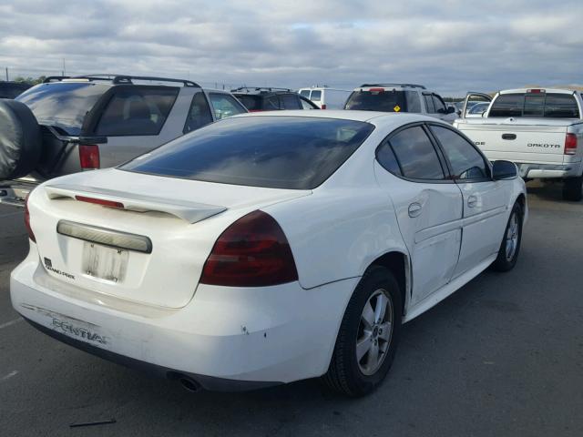 2G2WP552761106895 - 2006 PONTIAC GRAND PRIX WHITE photo 4