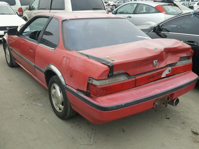 JHMBA4231MC024427 - 1991 HONDA PRELUDE SI RED photo 3