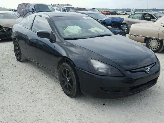 1HGCM82293A012632 - 2003 HONDA ACCORD LX BLACK photo 1