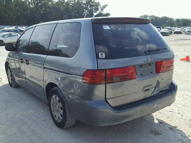 2HKRL1853XH519416 - 1999 HONDA ODYSSEY LX GRAY photo 3