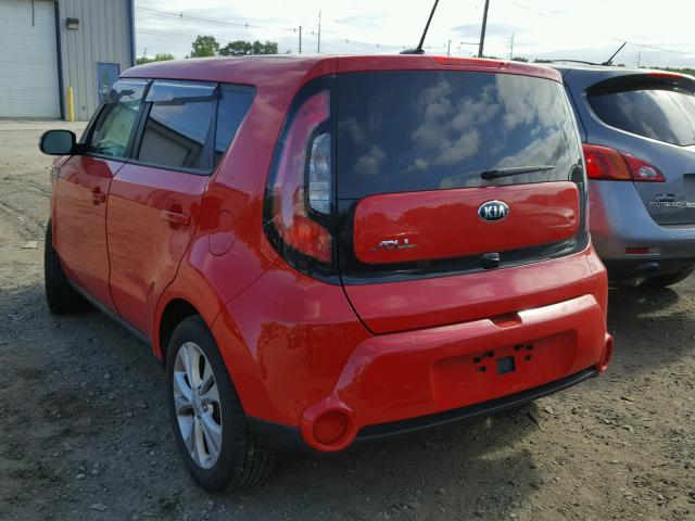 KNDJX3A54G7832194 - 2016 KIA SOUL ! RED photo 3