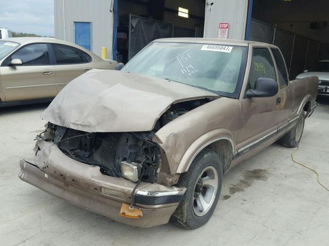 1GCCS19X0T8229331 - 1996 CHEVROLET S TRUCK S1 BROWN photo 2