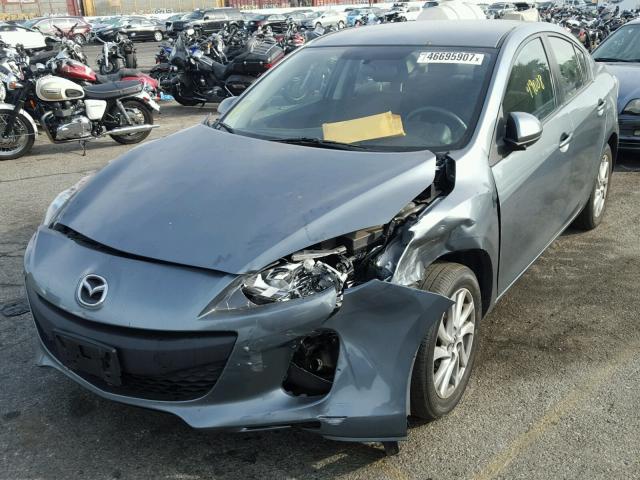 JM1BL1V83C1642859 - 2012 MAZDA 3 I GREEN photo 2