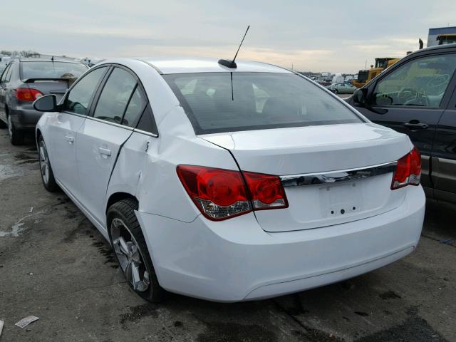 1G1PE5SB6F7154989 - 2015 CHEVROLET CRUZE LT WHITE photo 3