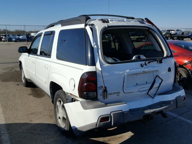 1GNET16S356137697 - 2005 CHEVROLET TRAILBLAZE WHITE photo 3