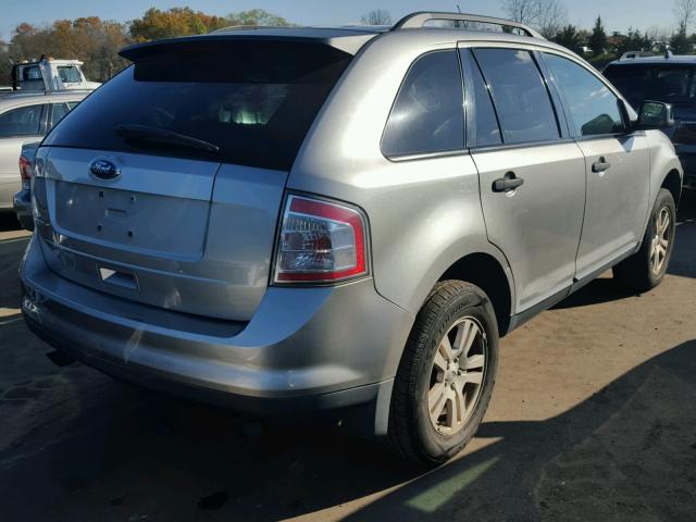 2FMDK36C98BB23638 - 2008 FORD EDGE SE SILVER photo 4