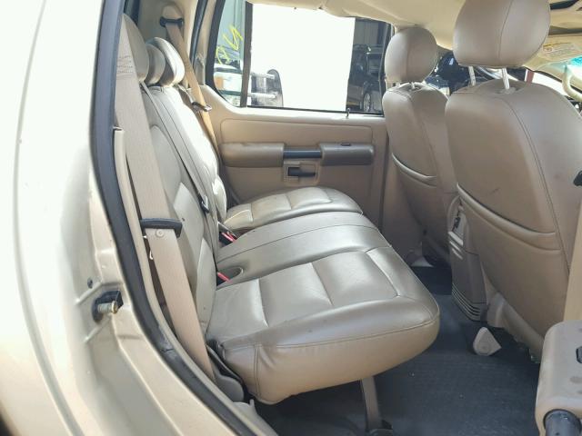 1FMZU67K85UA70718 - 2005 FORD EXPLORER S 金色 照片 6