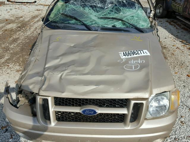 1FMZU67K85UA70718 - 2005 FORD EXPLORER S 金色 照片 7