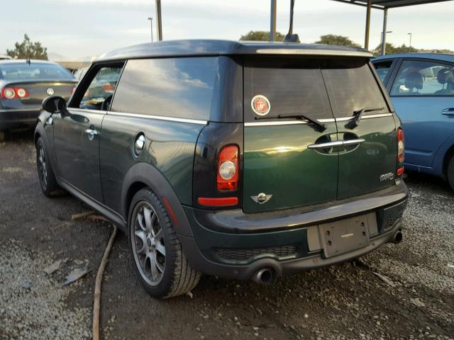 WMWMM33598TP88038 - 2008 MINI COOPER S C GREEN photo 3