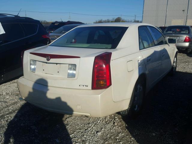 1G6DM577540172331 - 2004 CADILLAC CTS WHITE photo 4