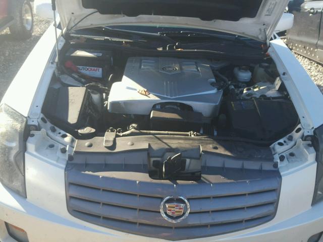 1G6DM577540172331 - 2004 CADILLAC CTS WHITE photo 7