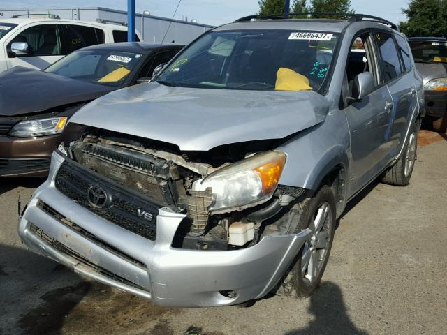 JTMZK32V675013280 - 2007 TOYOTA RAV4 SPORT SILVER photo 2