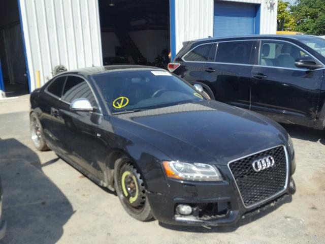 WAURV78T99A041957 - 2009 AUDI S5 QUATTRO BLACK photo 1