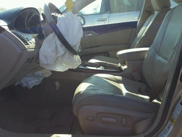 4T1BK3DB1BU394020 - 2011 TOYOTA AVALON BAS TAN photo 5