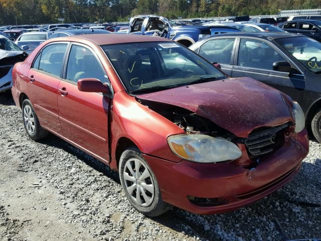 1NXBR30E26Z617716 - 2006 TOYOTA COROLLA CE BURGUNDY photo 1