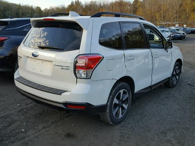 JF2SJAGC9HH434041 - 2017 SUBARU FORESTER WHITE photo 4