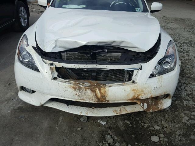 JN1CV6FE2EM900454 - 2014 INFINITI Q60 BASE WHITE photo 9